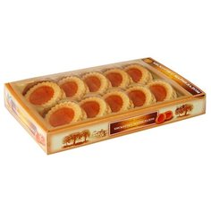 Печенье БИСКОТТИ с апельсиновым мармеладом в коробке, 235 г