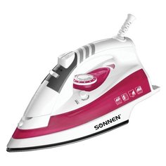 Утюг SONNEN SI-218 белый/бордовый