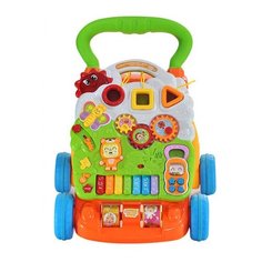 Каталка-ходунки everflo Happy Time (HS0349046) со звуковыми эффектами многоцветный