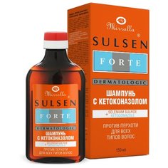 Mirrolla шампунь Сульсен Форте с кетоконазолом против перхоти 150 мл