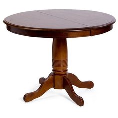 Стол кухонный TetChair Rosewell, раскладной, длина в разложенном виде: 152.4 см, d: 106.7 см, темный дуб