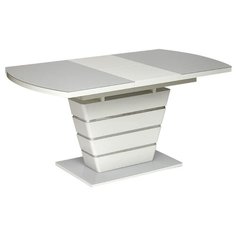 Стол кухонный TetChair Schneider 0704, раскладной, ДхШ: 140 х 80 см, длина в разложенном виде: 180 см, белый