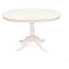 Стол кухонный TetChair Siena SA-T4EX, раскладной, длина в разложенном виде: 120 см, d: 90 см, ivory white