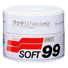 Воск для автомобиля Soft99 твердый Soft Wax для светлых оттенков кузова 0.35 кг