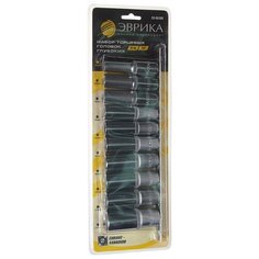 Набор торцевых головок Эврика ER-95190 10 шт.