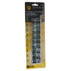 Набор торцевых головок Эврика ER-95200 9 шт.