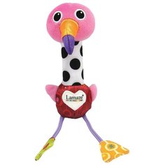 Погремушка Lamaze Веселый розовый фламинго розовый