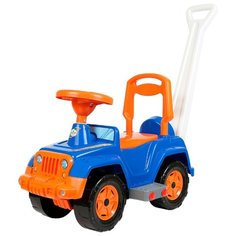 Каталка-толокар Orion Toys Сафари (556) со звуковыми эффектами синий