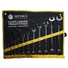 Набор гаечных ключей Эврика (12 предм.) ER-20632 черный