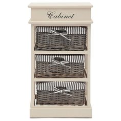 Комод Secret de Maison Saint-Tropez Ouverture 3 (4336) , размер: 38х28 см , цвет: белый