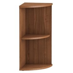 Стеллаж угловой Skyland Imago УС-3 2 полки, материал: ЛДСП, ШxГxВ: 36х36х82 см, орех французский