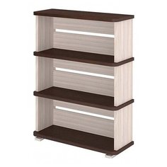 Стеллаж Мэрдэс СБ-25-3 3 полки, материал: ЛДСП, ШxГxВ: 80х33х110 см, венге/карамель Merdes