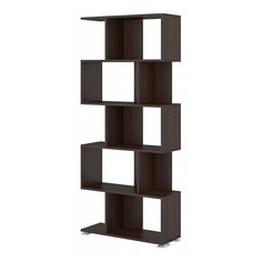 Стеллаж Мэрдэс СЛ-5 10 полок, материал: ЛДСП, ШxГxВ: 75х28х173 см, венге Merdes