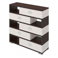 Комод Мэрдэс Домино СБ-40-5 , размер: 120х36 см , цвет: венге/карамель Merdes