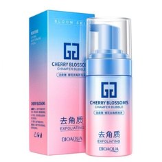 BioAqua мусс-скатка для лица Cherry Blossoms отшелушивающий с экстрактом сакуры 120 мл
