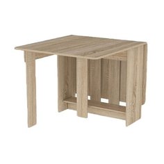 Стол кухонный MEBELSON KM-0002, раскладной, ДхШ: 29.2 х 86.2 см, длина в разложенном виде: 150.2 см, дуб сонома