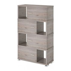 Стеллаж Мэрдэс Домино нельсон СБ-30-4 4 полки, материал: ЛДСП, ШxГxВ: 89х36х144 см, нельсон Merdes