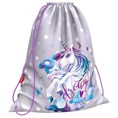 ErichKrause Мешок для обуви Dream Unicorn (48436) серый/фиолетовый