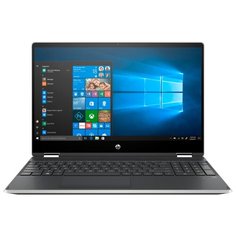 Ноутбук HP PAVILION x360 15-dq1003ur (Intel Core i3 10110U 2100MHz/15.6"/1366x768/4GB/256GB SSD/DVD нет/Intel UHD Graphics/Wi-Fi/Bluetooth/Windows 10 Home) 104A8EA естественный серебряный