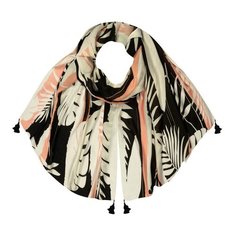 Палантин Mellizos S10-28QF/510 бежевый/черный