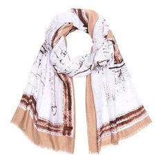 Палантин Mellizos S10-27ZM/11 белый/бежевый