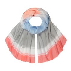 Палантин Mellizos S10-21F/211 розовый/серый