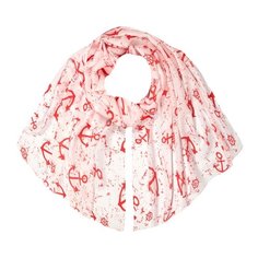 Палантин Mellizos S10-21F/212 белый/красный