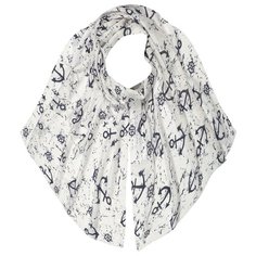 Палантин Mellizos S10-21F/212 белый/серый