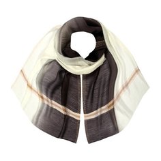 Палантин Mellizos S10-Sh1/822 белый/темно-коричневый