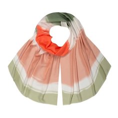 Палантин Mellizos S10-21F/211 зеленый/розовый