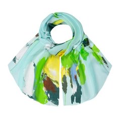 Палантин Mellizos S10-21F/810 зеленый/голубой