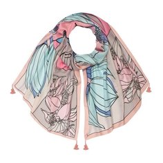 Палантин Mellizos S10-28QF/527 розовый