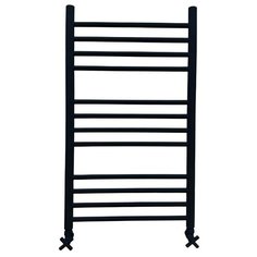 Водяной полотенцесушитель Ника Classic ЛП (г2) 100x50 черный матовый Nika