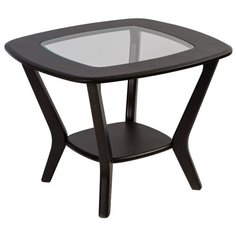 Столик журнальный Калифорния мебель Мельбурн, ДхШ: 65 х 65 см, венге