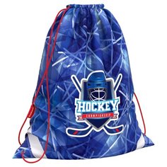 ErichKrause Мешок для обуви Hockey (48251) синий/белый/красный