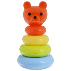 Пирамидка Росигрушка Медвежонок 9636