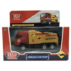 Эвакуатор ТЕХНОПАРК 1817A-1A-R 13 см красный/желтый