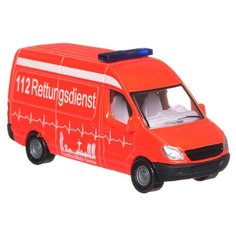 Фургон Siku 0805 1:87 10 см красный