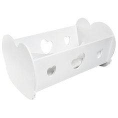 PAREMO Кроватка-люлька для кукол (PFD120-33/PFD120-34/PFD120-35/PFD120-36) белый