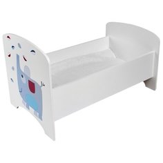 PAREMO Кроватка для кукол Крошка Ви (PFD120-03) белый