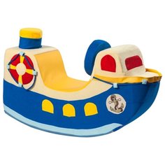 Каталка-игрушка PAREMO Кораблик PAREMO PCR818 синий