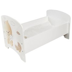 PAREMO Кроватка для кукол Крошка Би (PFD120-01) белый