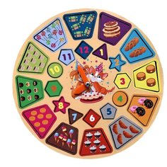 Сортер PAREMO Игровой набор Часики Сладости PE720-154