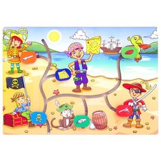 Головоломка PAREMO Остров сокровищ (PE720-149) бежевый/голубой