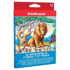 ErichKrause Набор фломастеров ArtBerry Easy Washable, 12 шт. (38564)