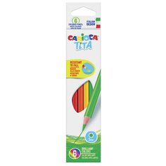 Carioca Карандаши цветные Tita, 6 цветов (42792)