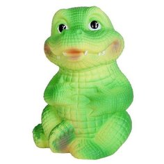 Игрушка для ванной ОГОНЁК Крокодил Кокоша (С-684) зеленый