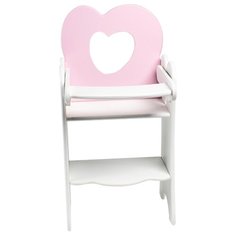 PAREMO Кукольный стульчик для кормления (PFD120-29/PFD120-30/PFD120-31/PFD120-32) розовый