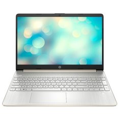 Ноутбук HP 15s-eq0035ur (AMD Ryzen 5 3500U 2100MHz/15.6"/1920x1080/8GB/256GB SSD/DVD нет/AMD Radeon Vega 8/Wi-Fi/Bluetooth/DOS) 153N5EA бледно-золотистый/серебристый