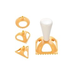 Форма для равиоли Tescoma DELÍCIA, 4 вида белый/желтый